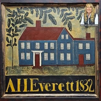 Kathy Graybill Hand Painted A.H. Everett 1832