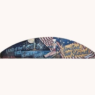 United We Stand  Original Hand Painted Art - 21"