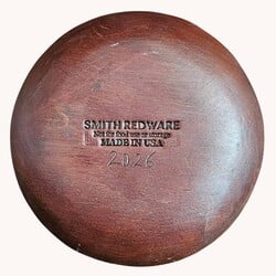 Smith Redware We the People with Flower Pot Round Plate - 6.5"