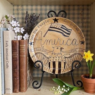We The People In God We Trust America E Pluribus Unum - 10.5"