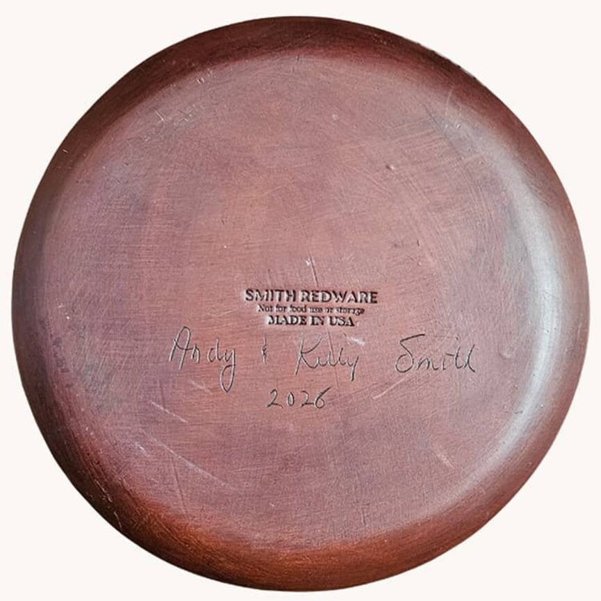 Smith Redware We The People In God We Trust America E Pluribus Unum - 10.5"