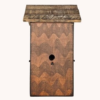 Birdhouse Three Hole Combed Stain - 16"