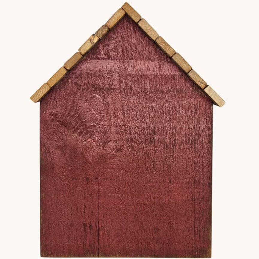 Betsy Ross Birdhouse Red White Blue - 12" x 7.25" x 16.5"