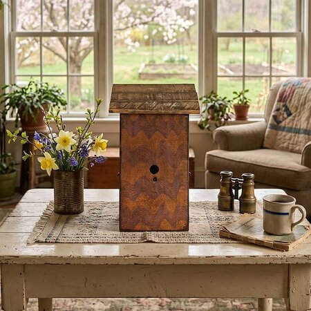 Birdhouse Three Hole Combed Stain - 16"