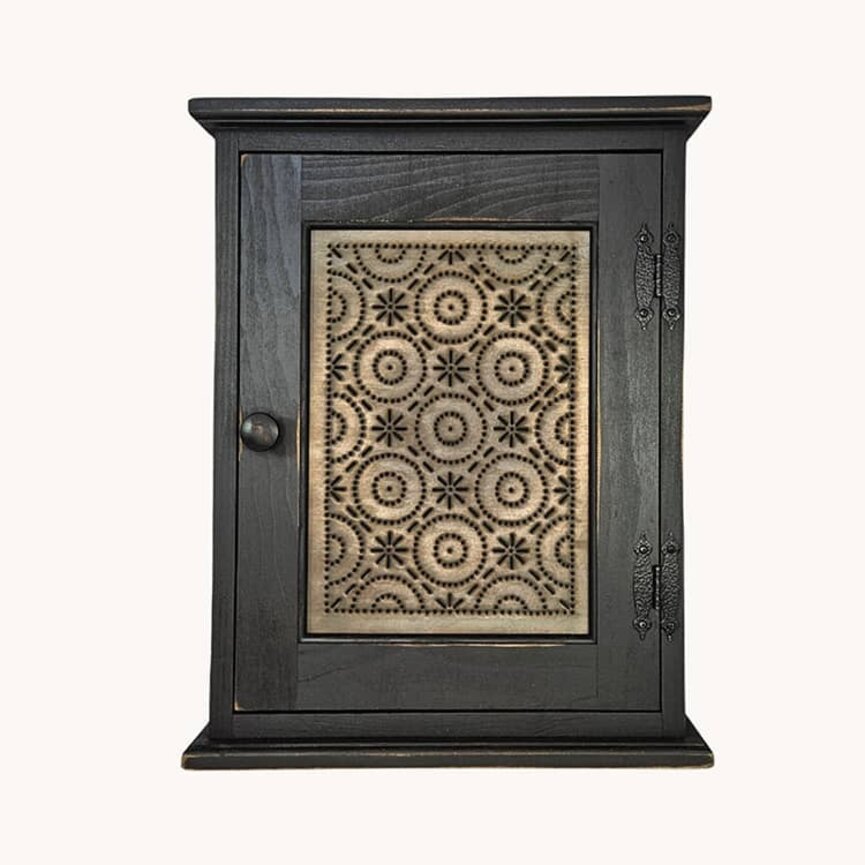Old MIll Medicine Cabinet Black Old Mill Insert - 21" x 15" x 6"