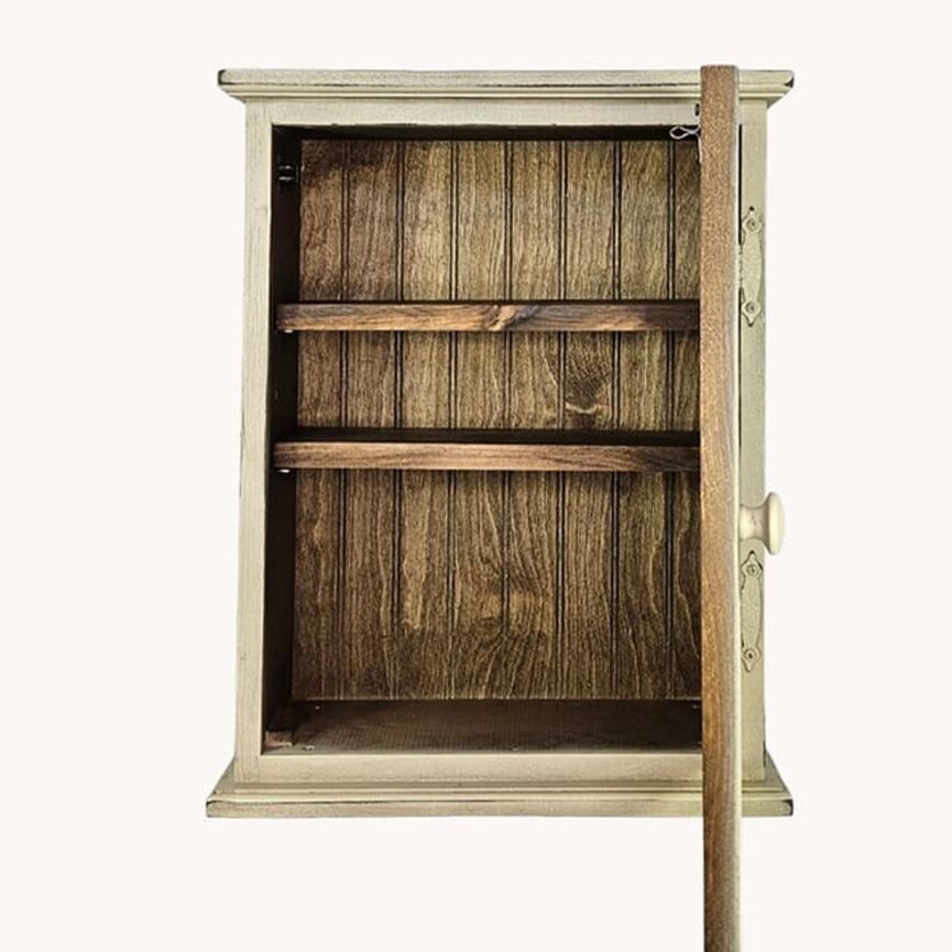 Medicine Cabinet Buttermilk Old Mill Insert - 21" x 15" x 6"
