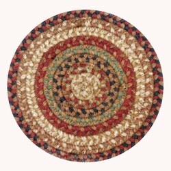 Gingerbread Jute Braided TableTop Accessories