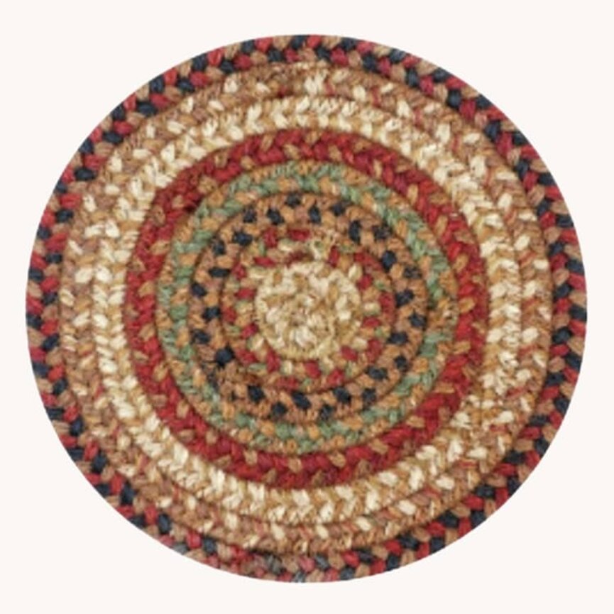 Gingerbread Jute Braided TableTop Accessories