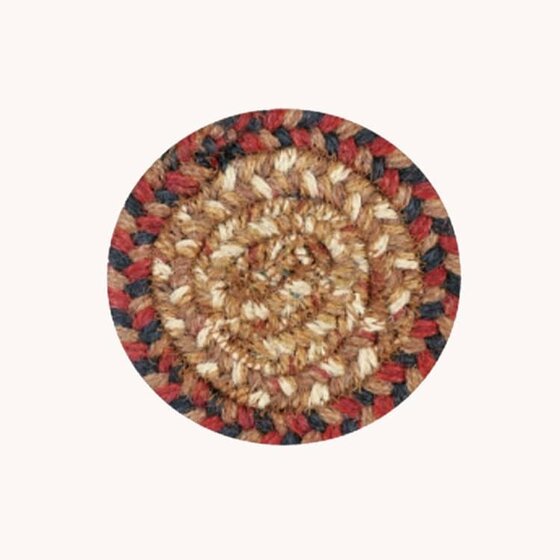 Gingerbread Jute Braided TableTop Accessories