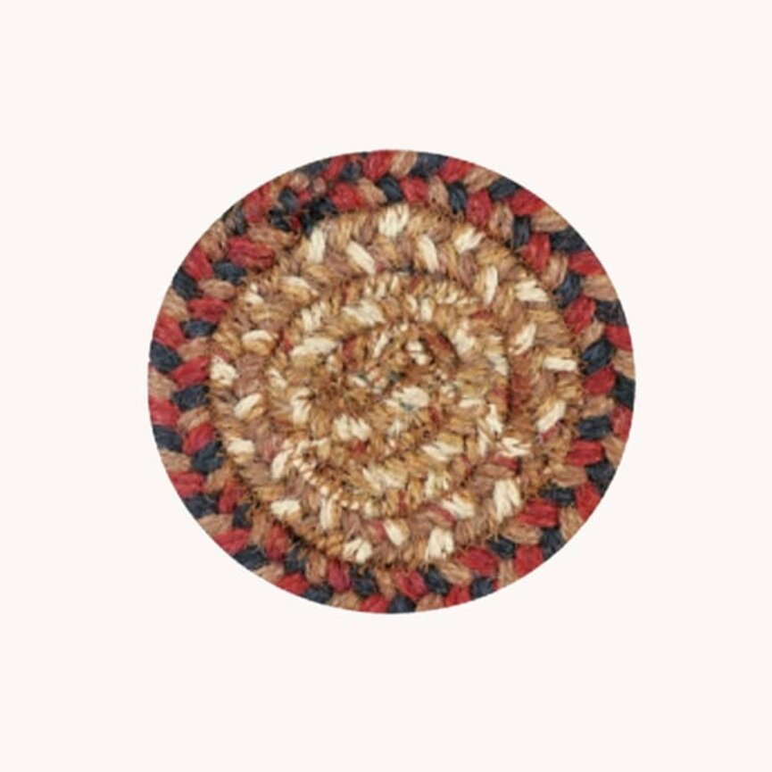 Gingerbread Jute Braided TableTop Accessories