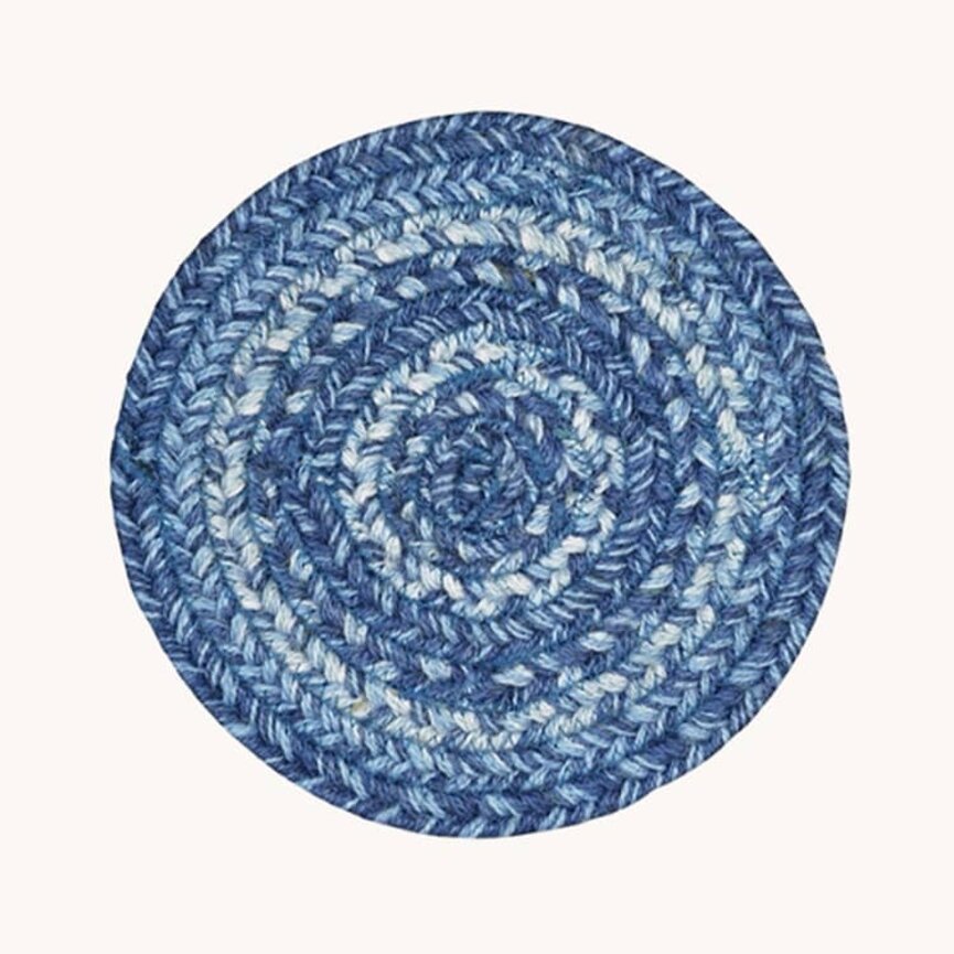 Denim Jute Braided Tabletop Accessories