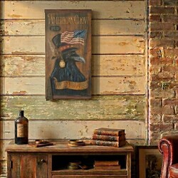 Terri Palmer Hand Painted American Crow Pub - 11.5" x 21.5"