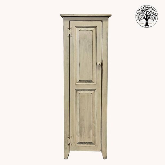 Single Door Colonial Cupboard - Various Colors