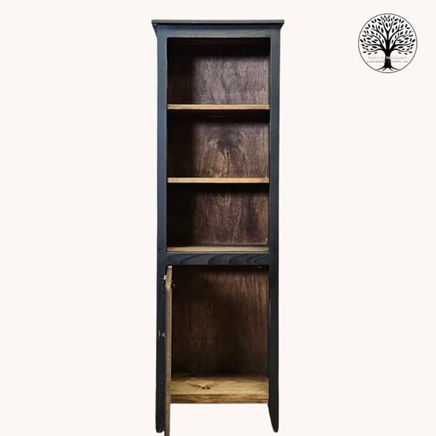 Book Shelf with One Door - 67" x 20" x 11.75"