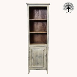 Book Shelf with One Door - 67" x 20" x 11.75"