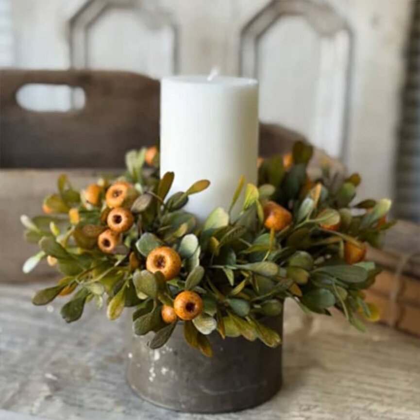 October Epilogue Candle Ring - 10"