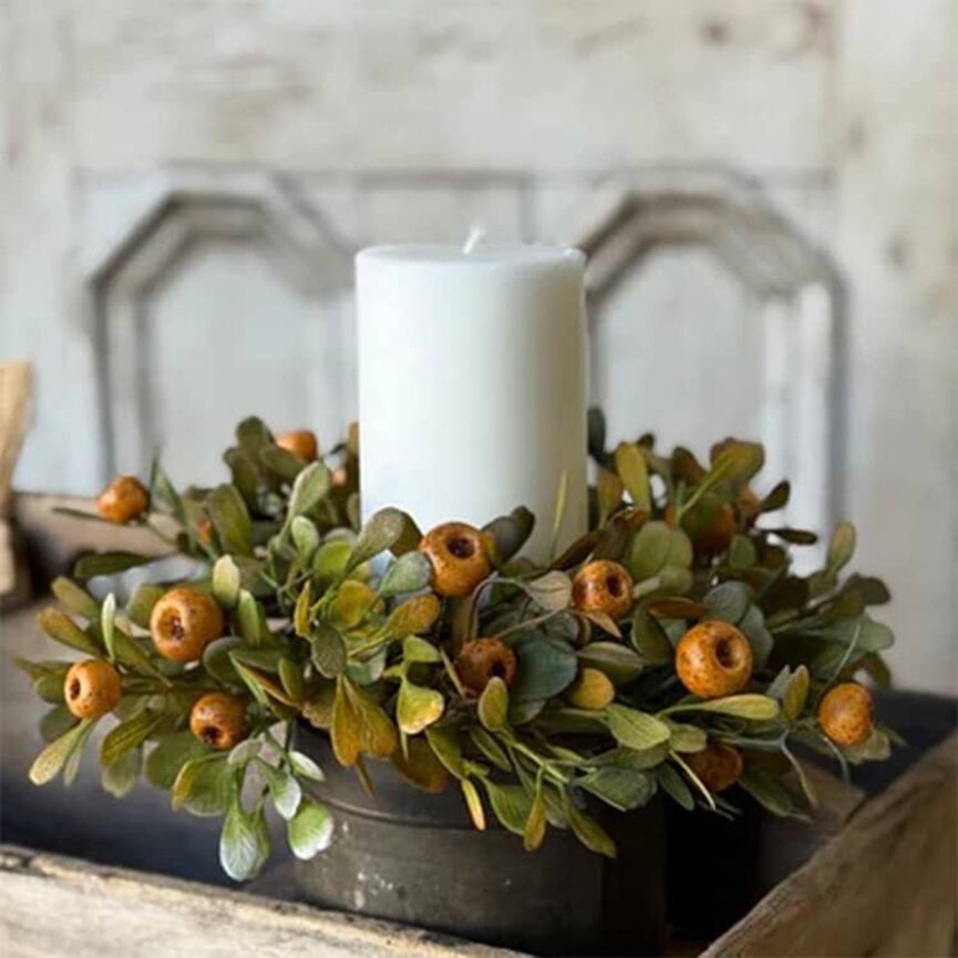 October Epilogue Candle Ring - 10"