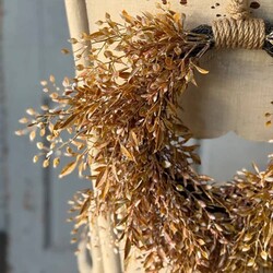 Ambermist Sage Hanging Wreath - 15"
