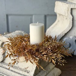 Ambermist Sage Wreath - 16"
