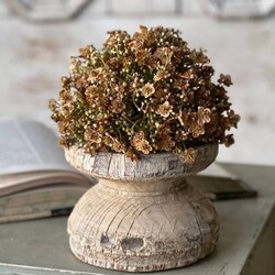 Emmaline Half Sphere Chestnut - 8"
