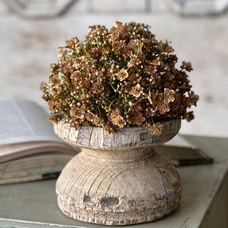 Emmaline Half Sphere Chestnut - 8"