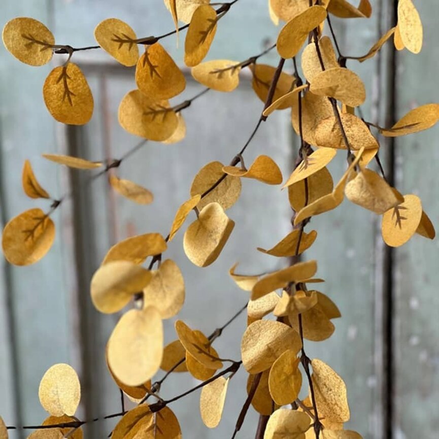 Penny Leaf Garland - 6'