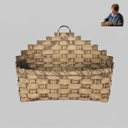 Envelope Hanging Basket Natural - 12"