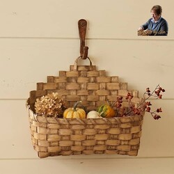 Envelope Hanging Basket Natural - 12"