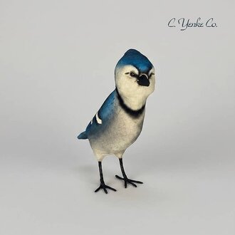 Blue Jay Bird - 8"