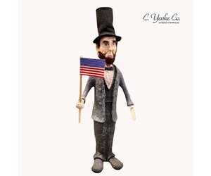 Americana Folk Art | Abe Lincoln | Nana's Farmhouse - Nana's Farmhouse