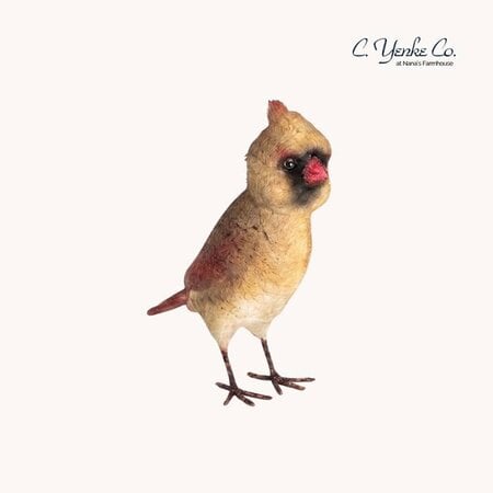 Cardinal Female Bird - 7"