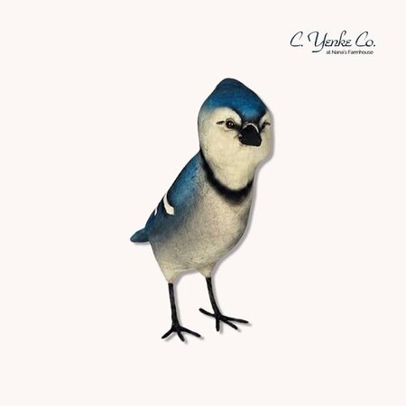 Blue Jay Bird - 8"