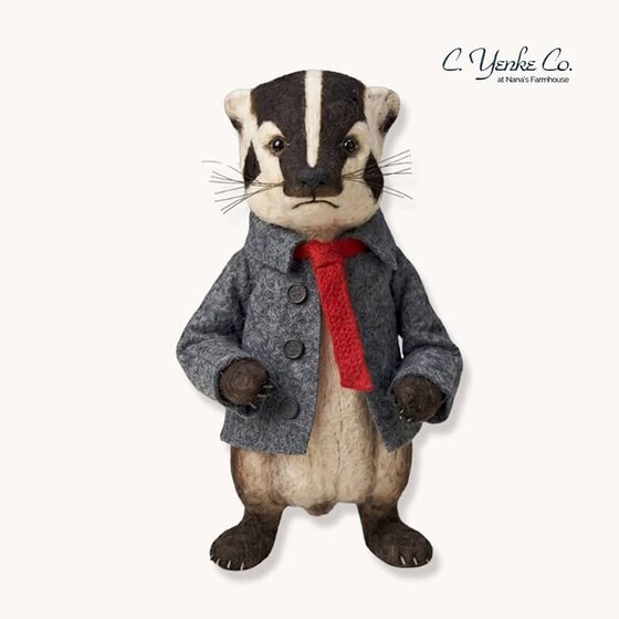 Bobby The Badger Blue Coat
