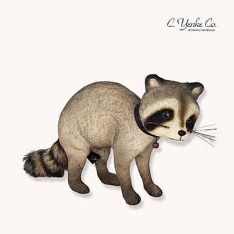 Raccoon W/Collar Standing