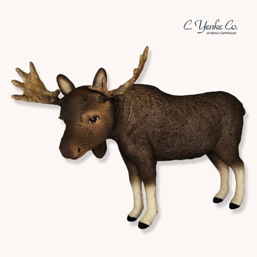 Moose with Antlers Small - 11"