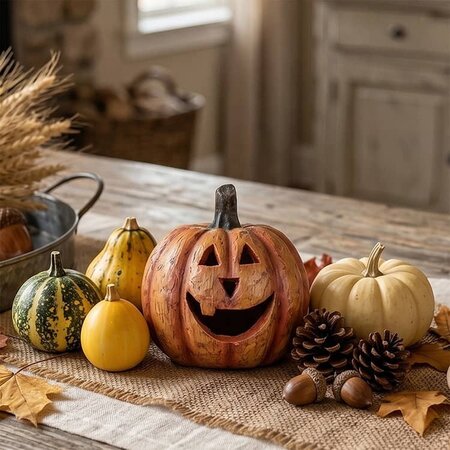 Orange Big Mouth Pumpkin - 5.5"