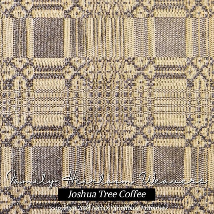 Joshua Tree Bed Coverlet - Various Colors