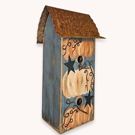 Country Star Pumpkins Birdhouse - 18"