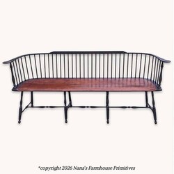 Large Low Back Bench 75"