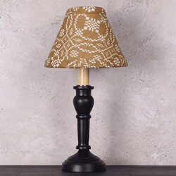 Lover's Knot Lampshade Mustard - 6"