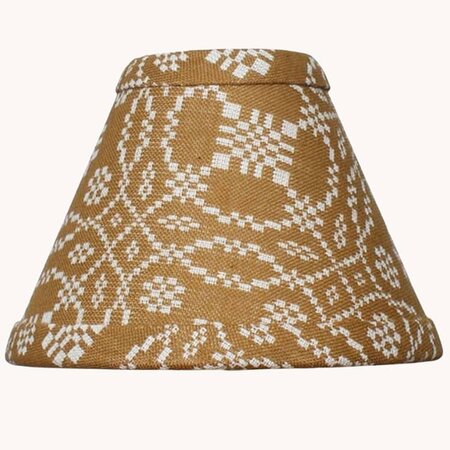 Lover's Knot Lampshade Mustard - 6"