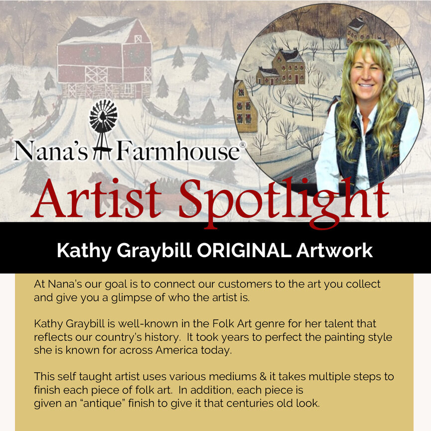 Kathy Graybill General Store Original Artwork 1850 - 25" x 31"