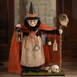 Bethany Lowe Potion Peddler Zelda Witch - 20"