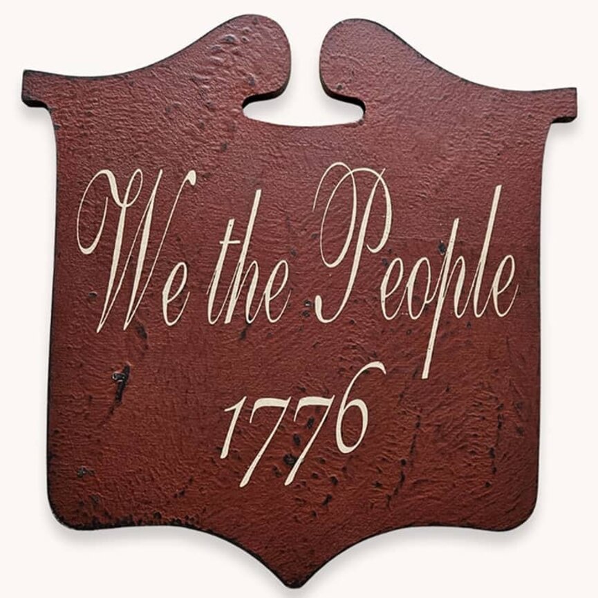 Tavern Sign We The People - 12"