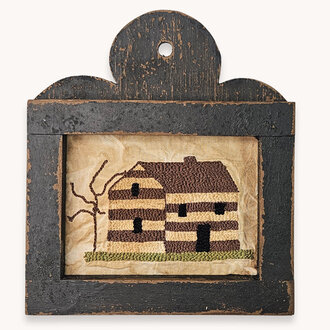Cabin with Tree Sampler