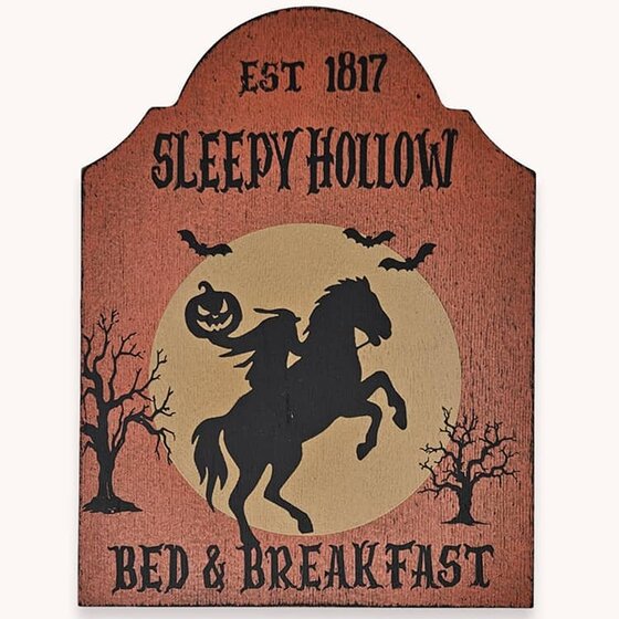 Sleepy Hollow Bed & Breakfast Sign