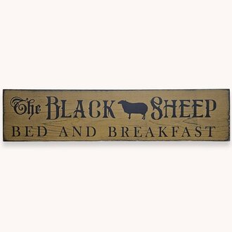 Black Sheep Bed & Breakfast Wall Sign