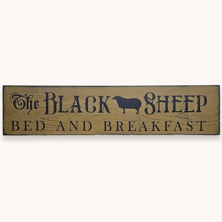 Black Sheep Bed & Breakfast Wall Sign