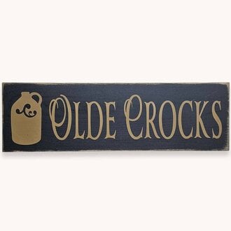Olde Crocks Wall Sign