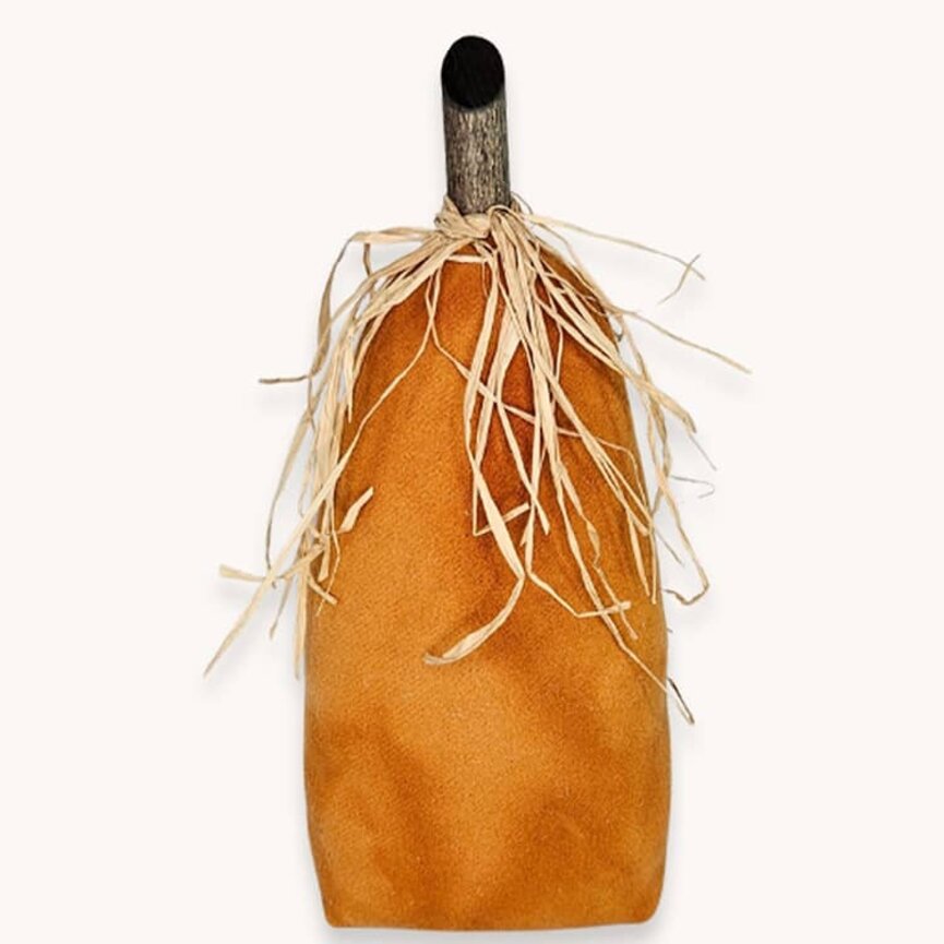Wool Orange Pumpkin - 12"